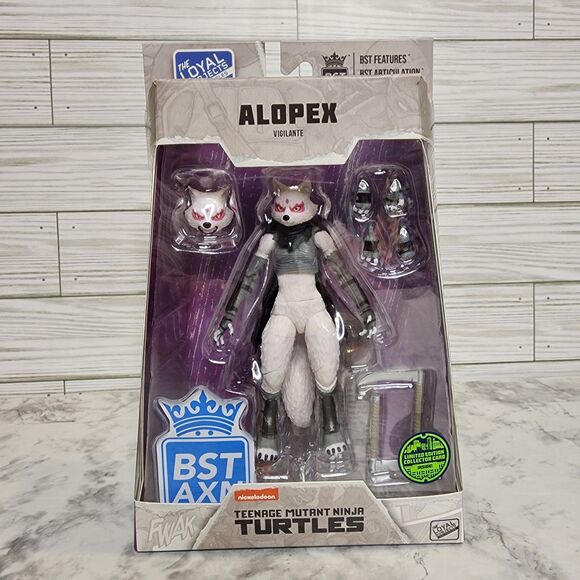 BST AXN Alopex & Rat King Glow in the Dark Teenage Mutant Ninja Turtles TMNT - Picture 2 of 5